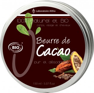 Beurre de Cacao Bio - 120 ml - GENNA - Natureo Shop